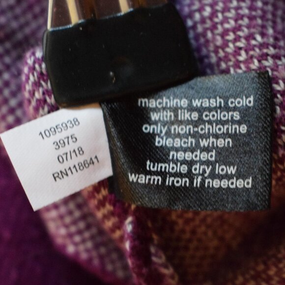 Lane Bryant Purple Star Print Tunic Sweater - Picture 6 of 6